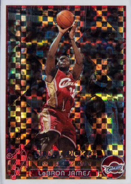 LeBron James rookie card